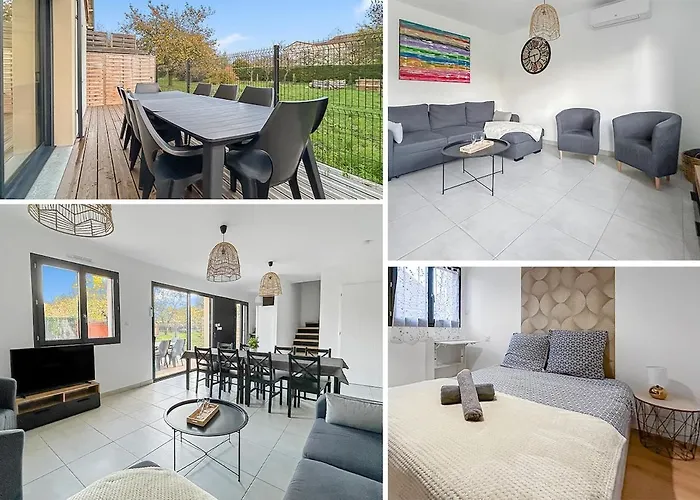 Villa Maison Moderne T5 - 4 Ch Sdb Privatives - Terrasse Poitiers